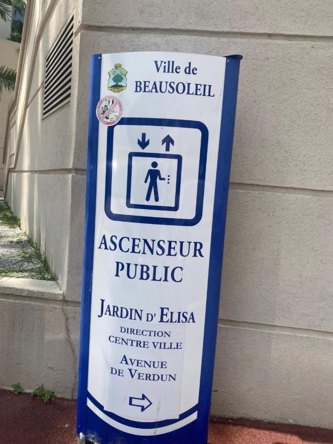 Refurbished With Sea View 5 Min Walk From Monaco By Elevators Apartman Beausoleil Kültér fotó